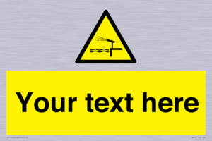 Custom warning water cannon